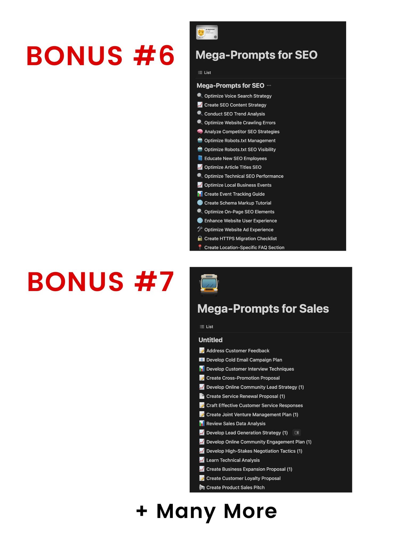 All Products in ONE - Beginner Friendly Prompts