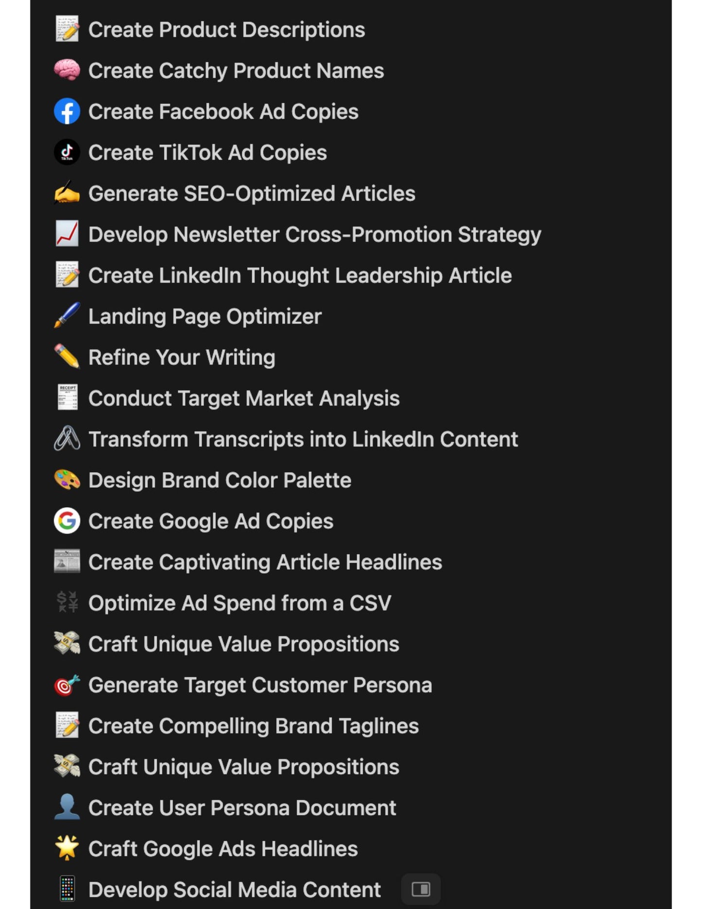 Marketing Library Vault by LearnGPT
